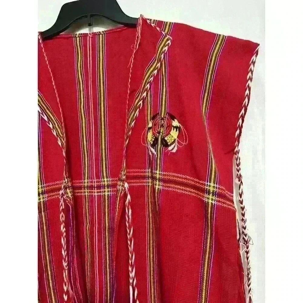 Thailand Karen Tribe Woven Vest Vintage Burma Chin Tribal Attire 0063 - Picture 3 of 9